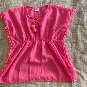 🎀Girls Pink Coverup